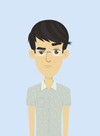 Cartoonzeichnung Teilnehmer Jakob Reiser